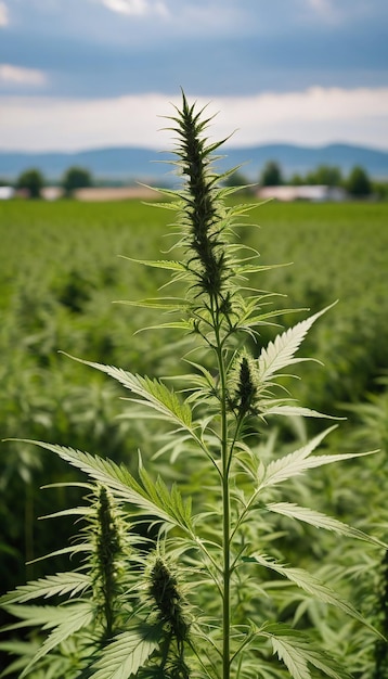 Industrial Hemp In Green Agriculture