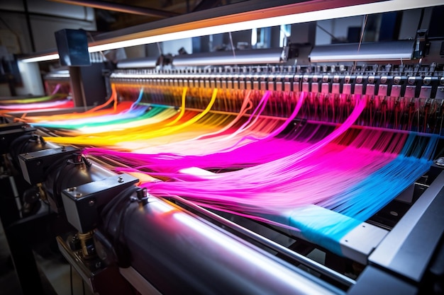 Промышленная машина крупный принтер производство производства чернил оборудование технология печати бизнес дизайн графики