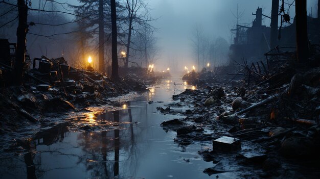 Фото Промышленное загрязнение