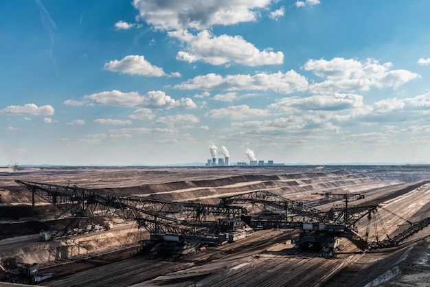 Industrial Power Station in Germany for the production of electricity