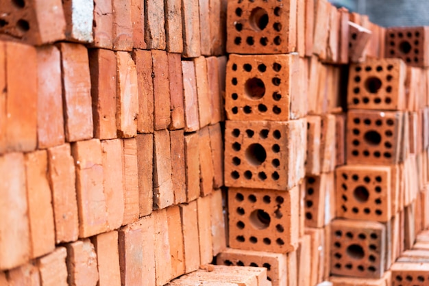 Industrial production of bricks