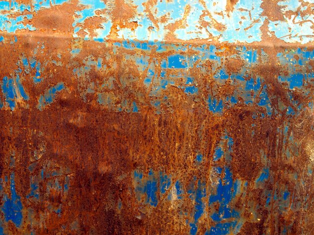 Industrial style brown rusted steel metal texture background