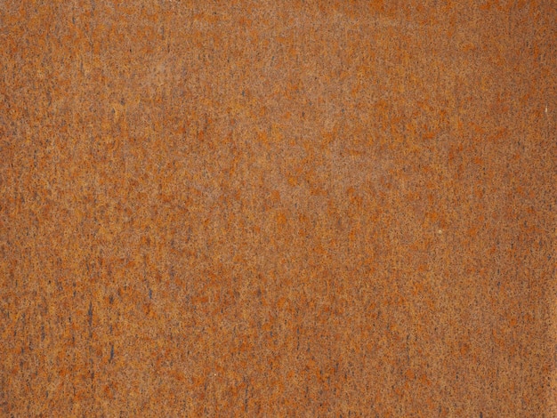 Industrial style brown rusted steel texture background