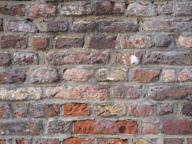 Industrial style red brick wall background