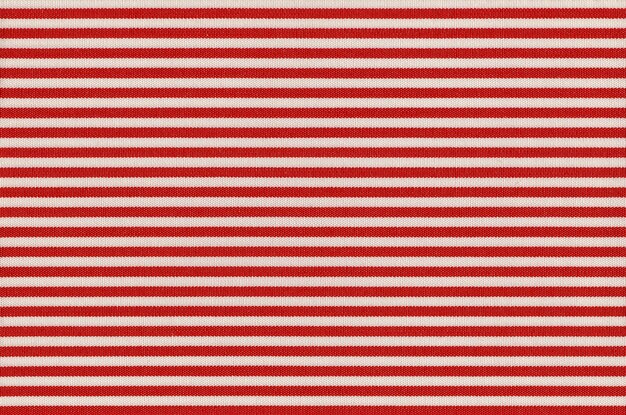 Industrial style Red striped fabric texture background