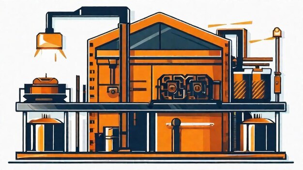 Foto officina di saldatura industriale