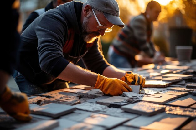 Industrial worker photo