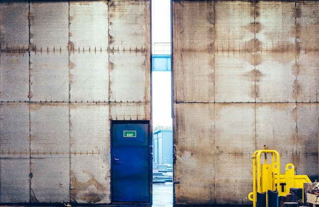 Industrial workshop interior