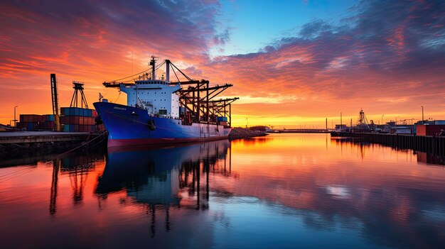 Industrie dok scheepswerf schip