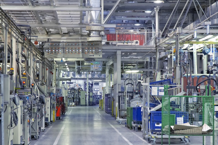 Foto industriële achtergrond