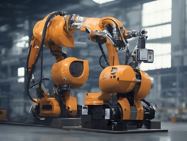 Foto industriële robot