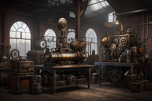 Industriële Steampunk