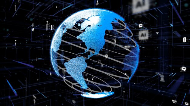 industry 4.0 digital cyber technology innovation concept