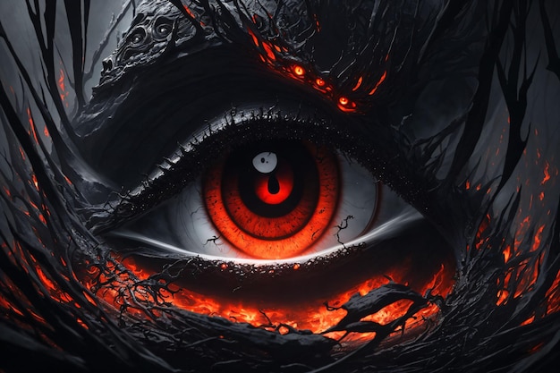 infernal red eye