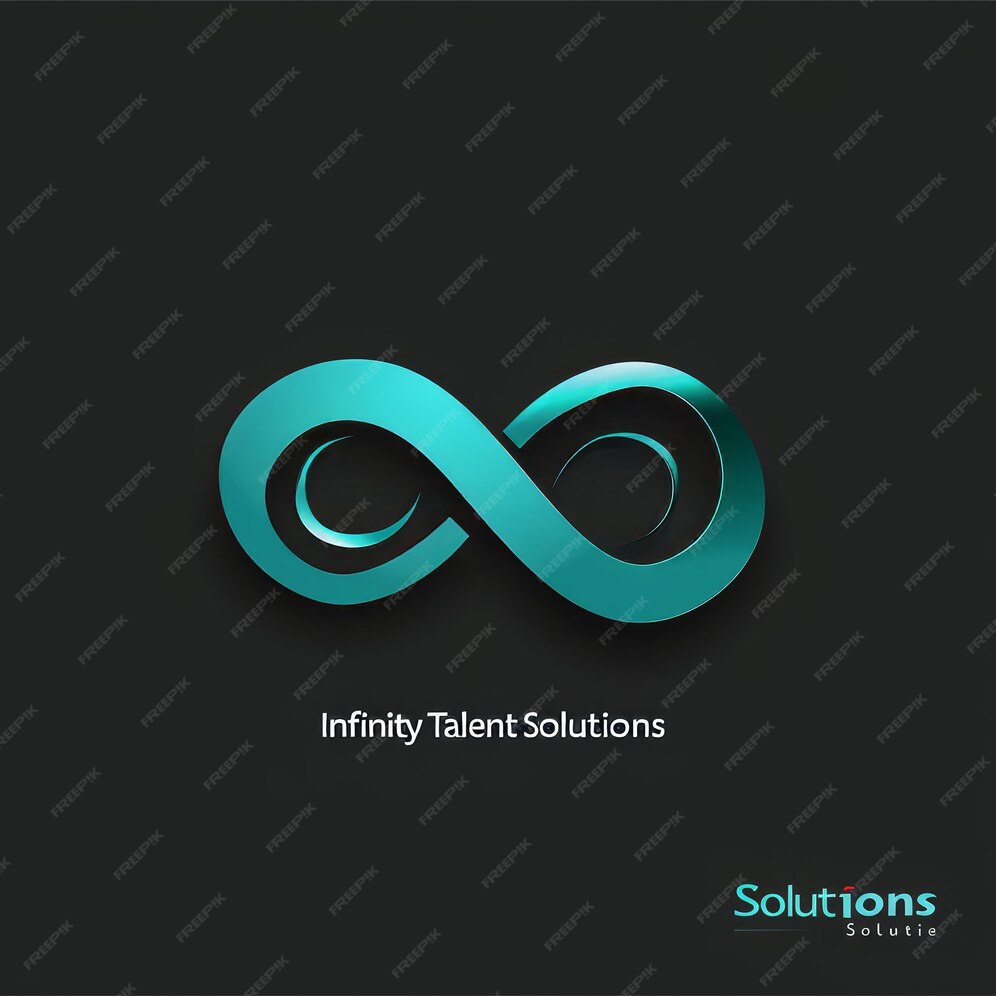 Infinity symbol Vector illustration Can be used for websites brochures ...