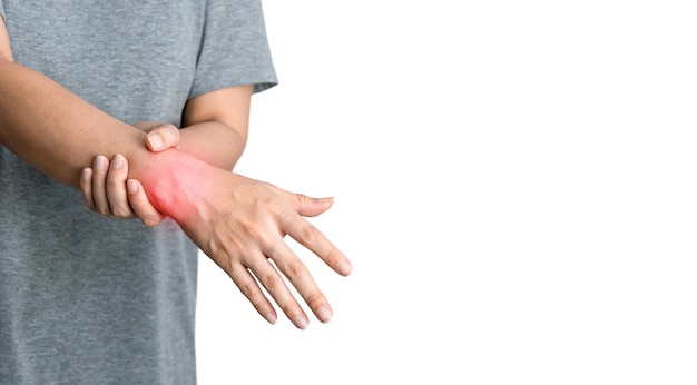 Inflammation of the muscles and bones of the arm