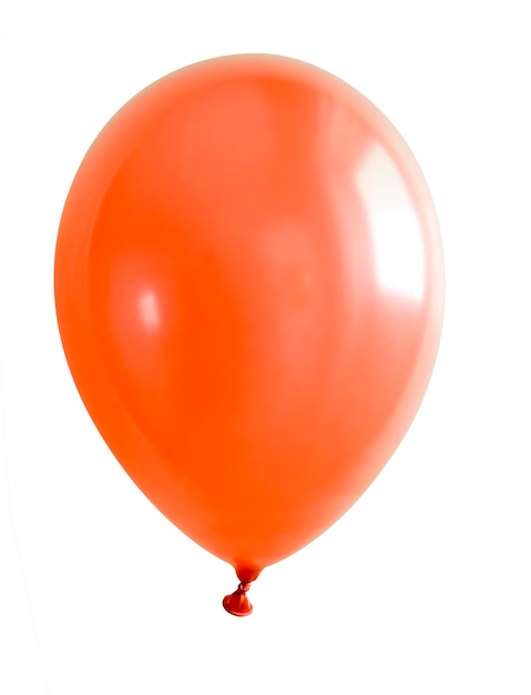 Inflatable balloon photo on the white background