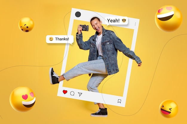 influencer marketing job concept