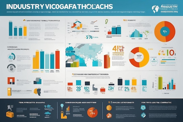 Infografiek van de industrie