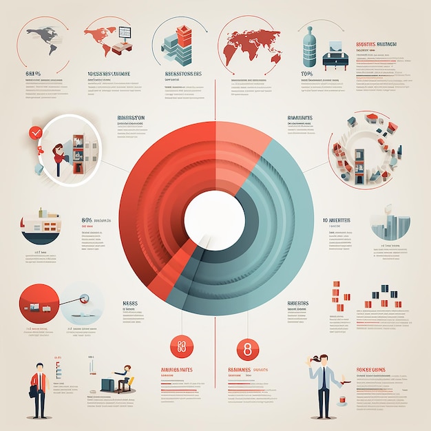 Foto infografica sulle imprese