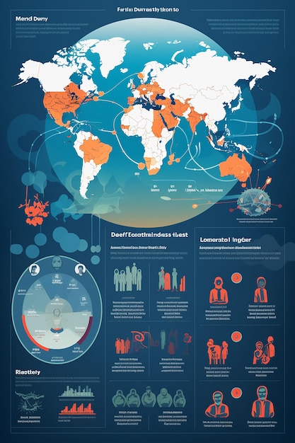 Infographic-achtige illustratie die informatie geeft over de behandeling en preventie van de overdracht