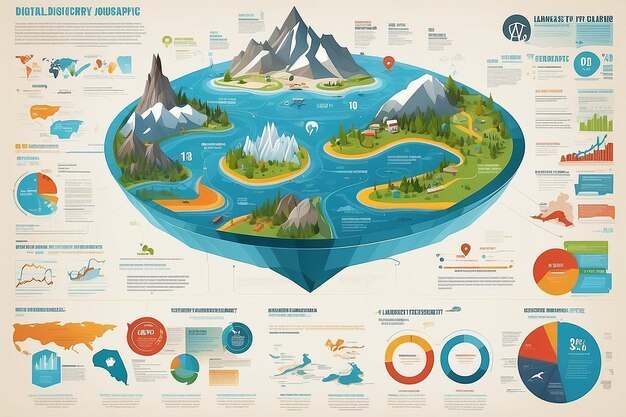 Infographic Journey through SEO Landscapes