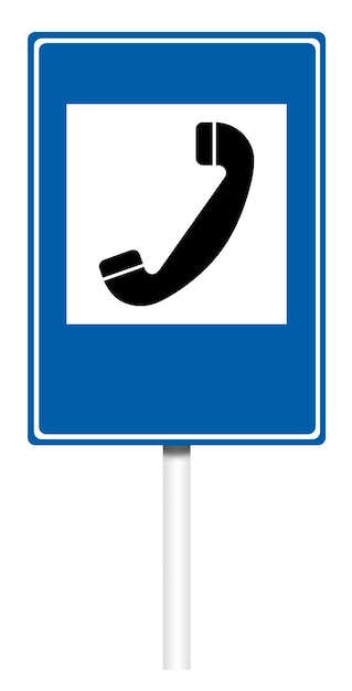 Informatieve verkeersbord Telefoon