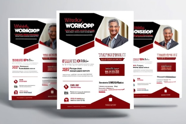 informative workshop or seminar flyer