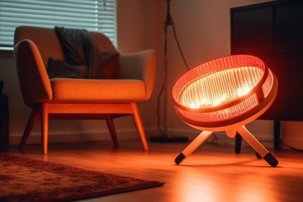 Infrared heater for home generative ai