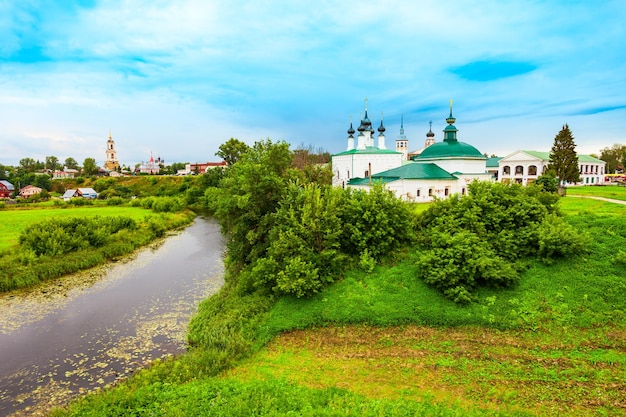 Ingang Jeruzalem Pyatnitskaya Kerk Suzdal