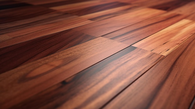 Ingewikkelde graan close-up van stijlvolle houten vloer