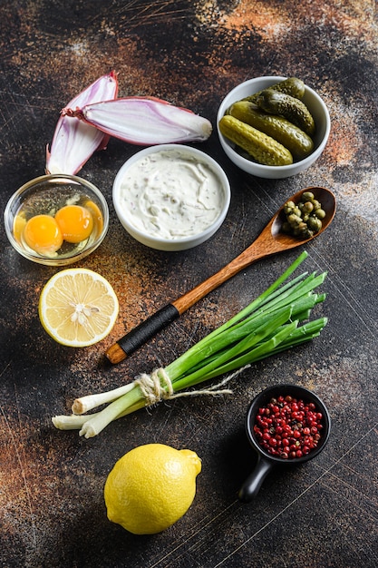 Ingredient tartar sauce organic mayonnaise