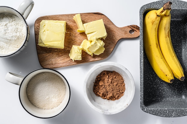 Ingrediënten voor het koken van gezond koekje