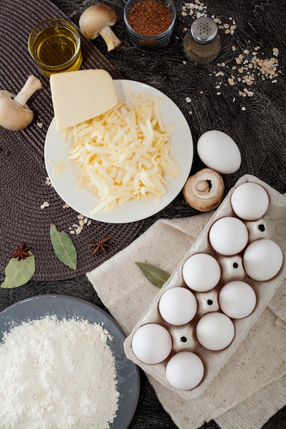 Ingrediënten voor het koken