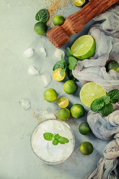 Ingrediënten voor mojito