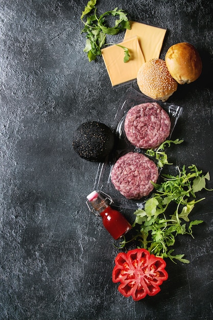 Ingredienti per hamburger