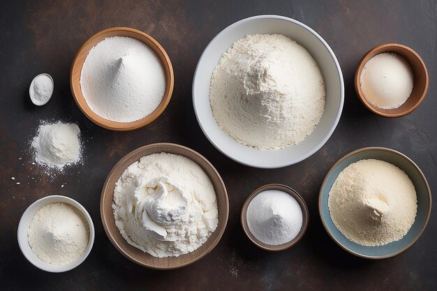 Photo ingredients for flour