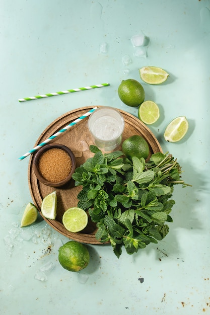 Foto ingredienti per il mojito