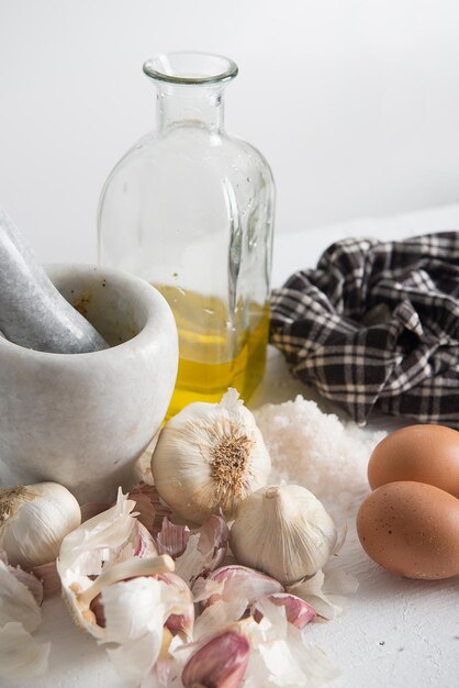 ingredients for the preparation of a sauce for food