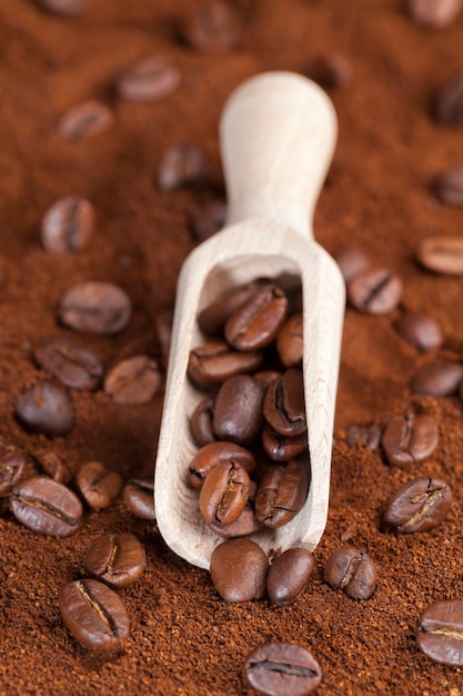 Ingredients that can be used to make a hot, invigorating coffee drink