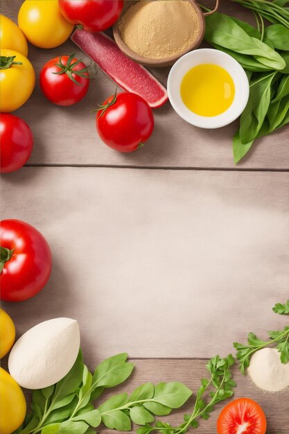 Photo ingredients on white table