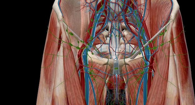 Photo the inguinal lymph nodes are in the groin area and classify as superficial and deep