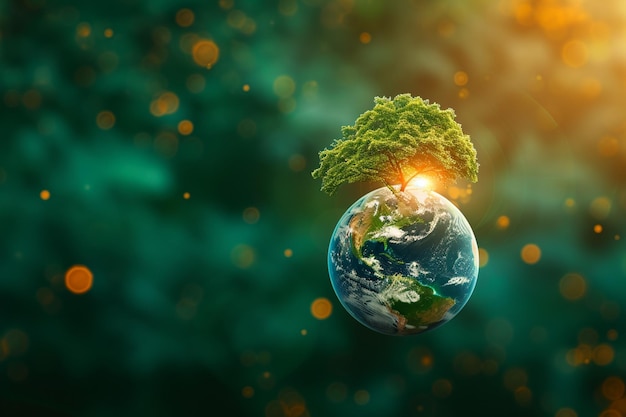 initiative Image Earth friendly embodies the concept of saving the environment