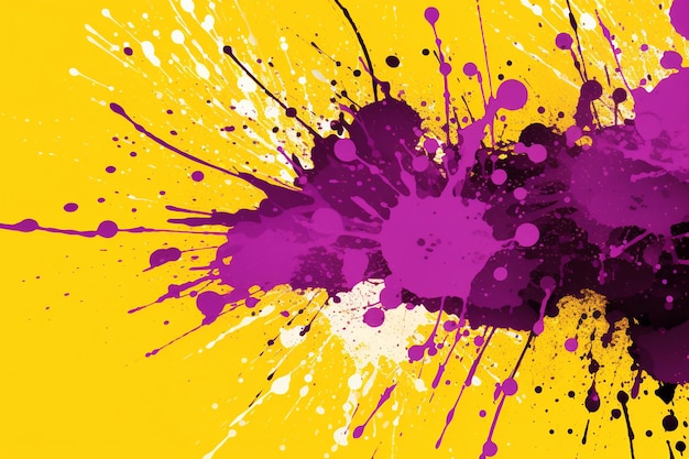 Ink drops paint splash grunge liquid drop splashes abstract artistic ink splatter