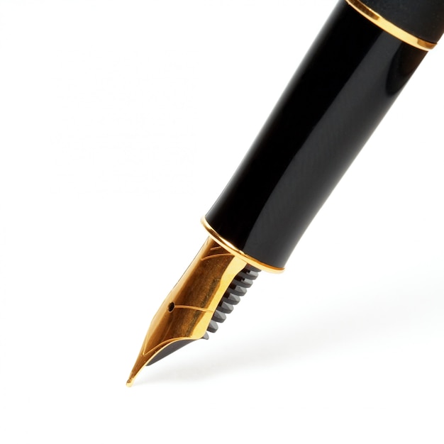 ink pen isolated on white