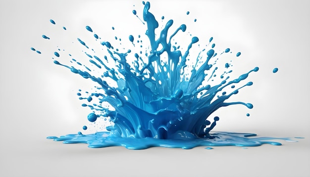 Photo ink splash