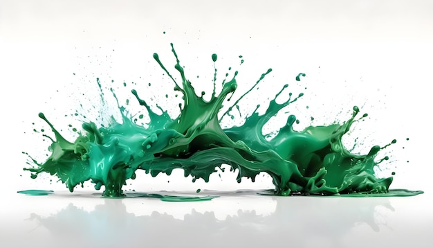 Ink splash