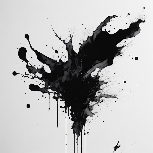 Ink Splatters Background Essentials for Contemporary Design