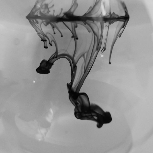 Photo ink in water