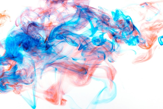 inks in water, color abstract explosion